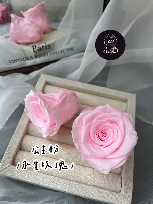進口永生玫瑰花(4-5公分)