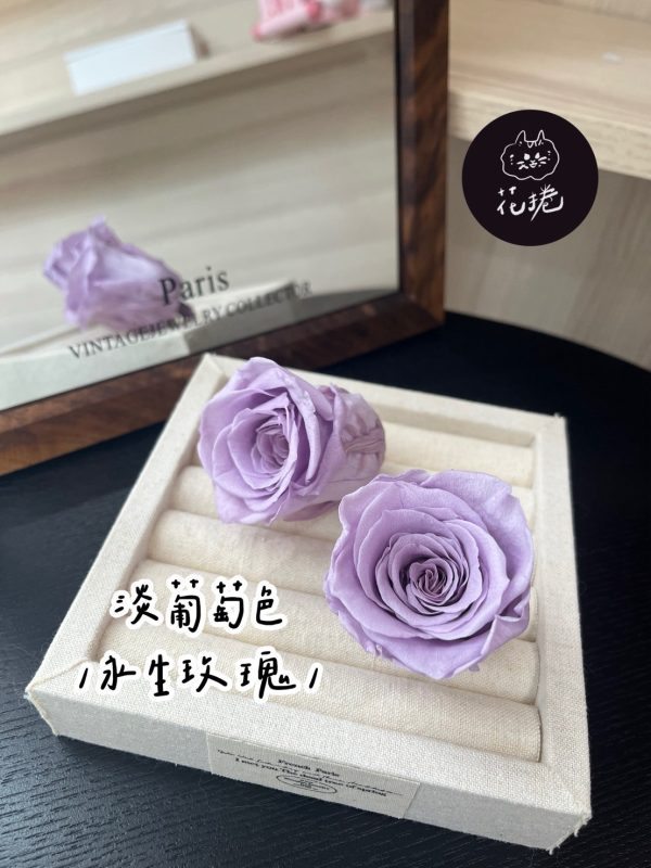 進口永生玫瑰花(4-5公分)
